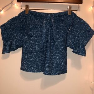 Express brand off the shoulder summer top;)